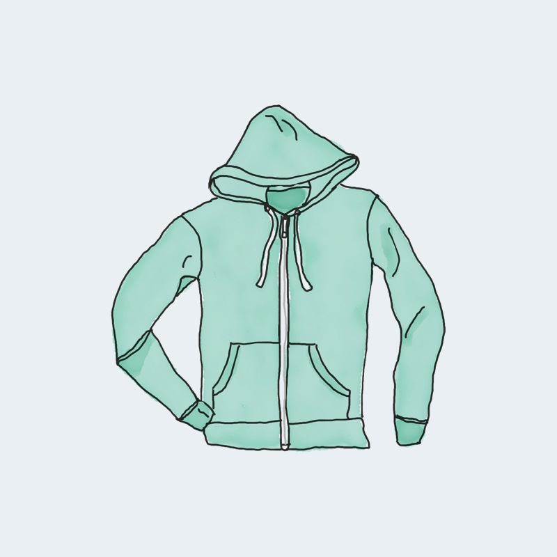 Bluza z zamkiem